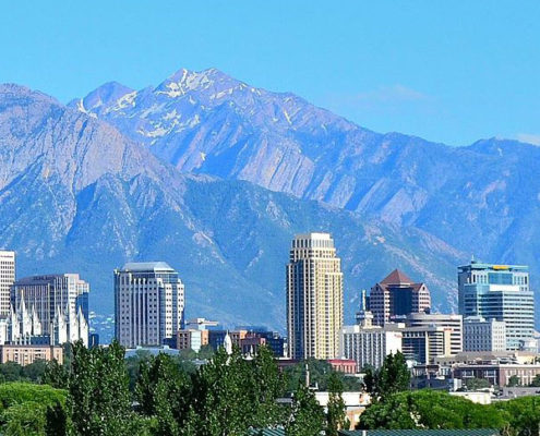 Salt Lake City skyline