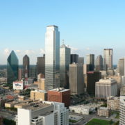 Dowtown Dallas from Reunion Tower