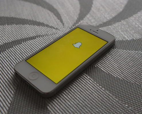 Snapchat App Screen by Adam Przezdziek