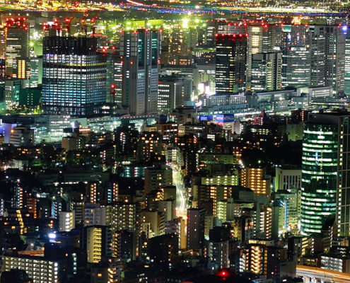 Tokyo View from Mori Tower