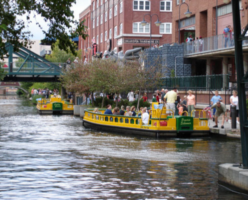 Bricktown Canal Water Taxis in Oklahoma City