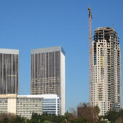 construction of high rise condos in Los Angeles