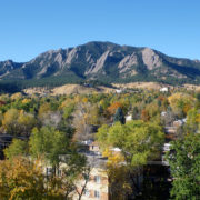 The Flatirons in Autumn