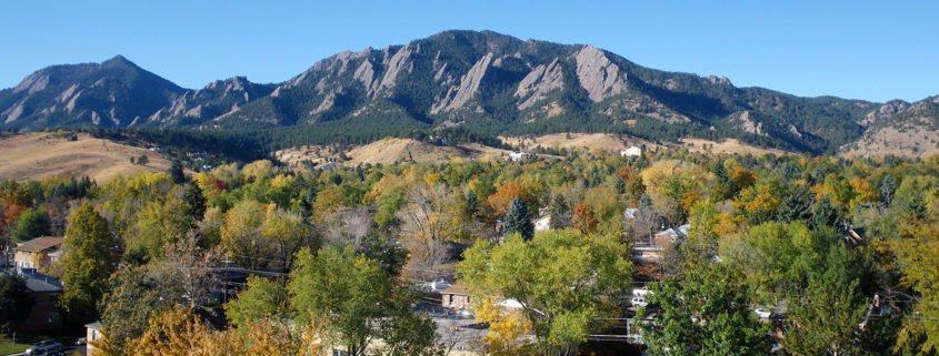 The Flatirons in Autumn