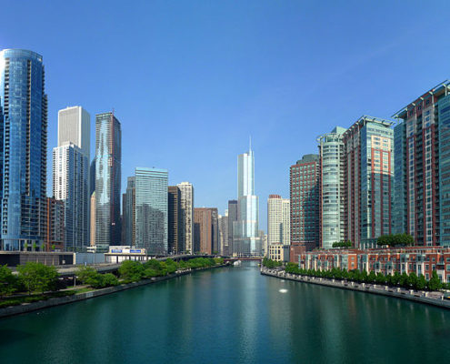 Chicago River, Downtown