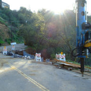 Repairs on Mulholland Drive