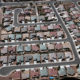 Aerial photo of California suburbs