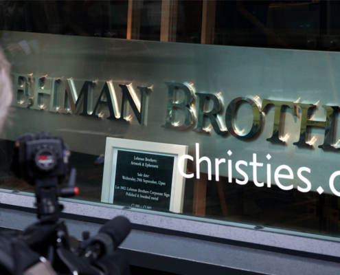 London auction of Lehman Brothers