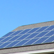 Residential rooftop solar panels