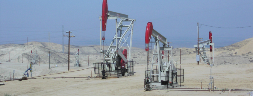 Occidental Oil Wells, Elk Hills CA