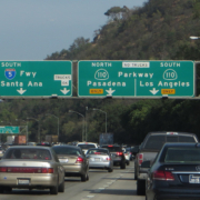 Interstate 110 in Lost Angeles