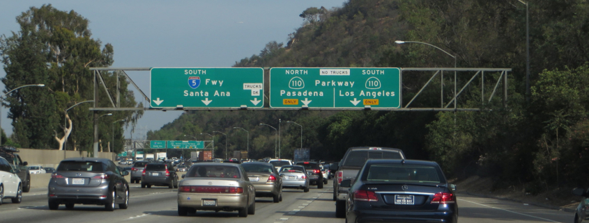 Interstate 110 in Lost Angeles