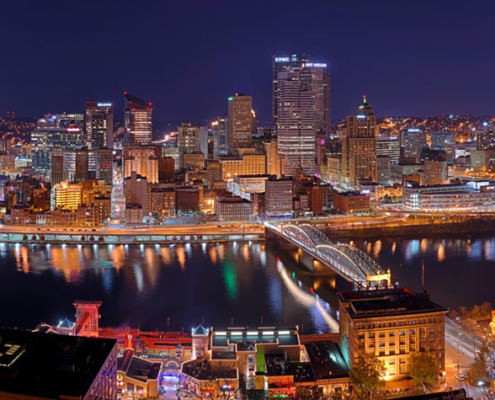 Photo credit: Dllu — Pittsburgh at night