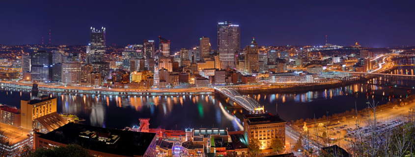 Photo credit: Dllu — Pittsburgh at night