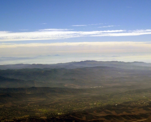 Photograph by D Ramey Logan: Aerial view of Rancho Santa Margarita