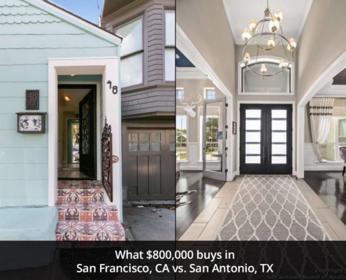 What $800K buys in San Francisco vs. San Antonio