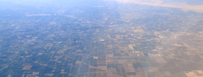 San Joaquin county aerial photo