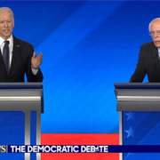 Democratic Presidential Debate, Biden and Sanders