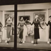 Macy's display window, from 1933