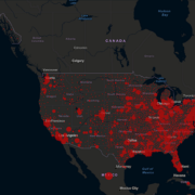 COVID-19 Map of USA