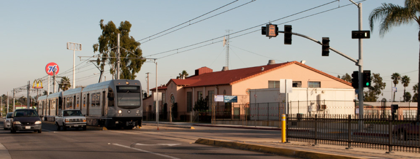 The Gold Line in Los Angeles