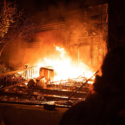 Protestors set fire to Minneapolis Police 3rd Precinct