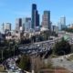 Seattle traffic congestion seen from Rizal Park