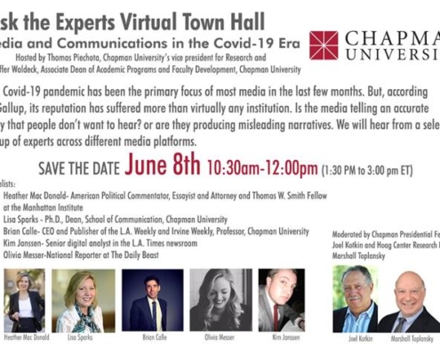 Virtual Town Hall: The Future of Communication on June 8