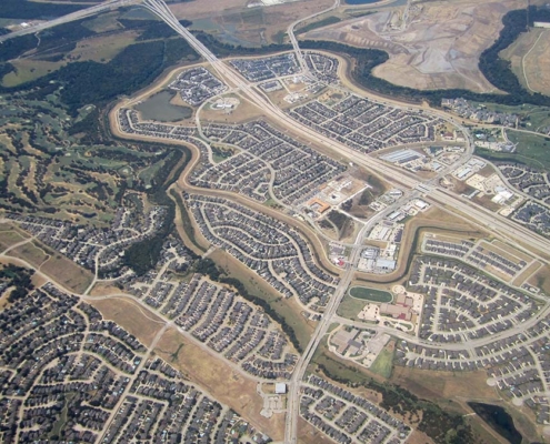 Indian Creek development, near Dallas, Texas