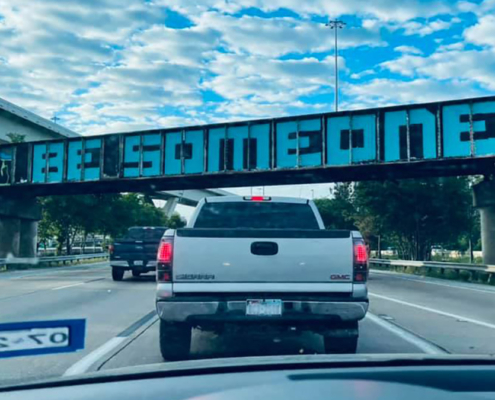 The "Be Someone" bridge