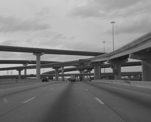 Texas Highway Interchange Stack