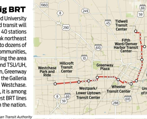 Houston's proposed University Line, Metro Transit