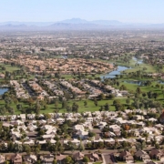 Suburbia in the city of Chandler